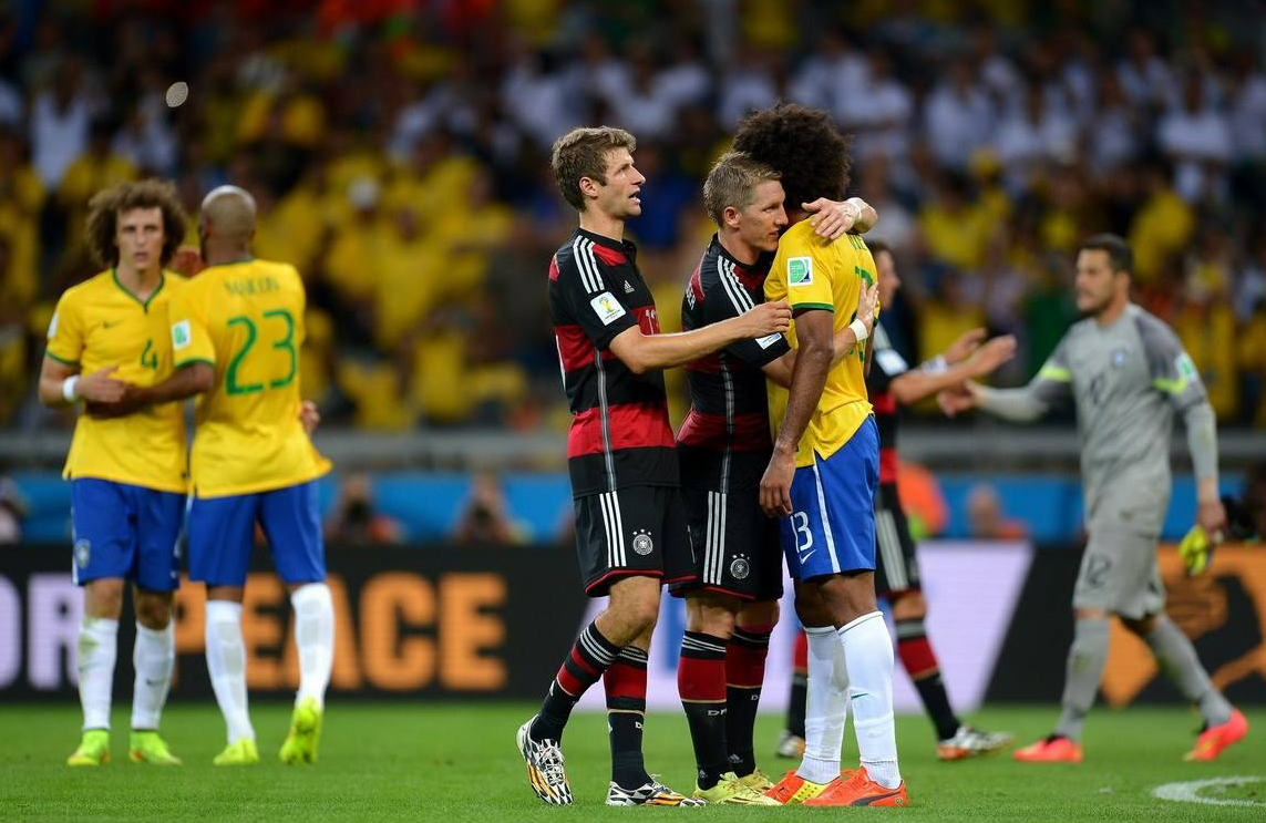 德国7:1巴西双方首发阵容是什么?