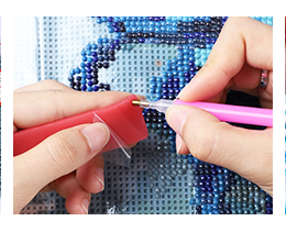 水晶画的制作方法？