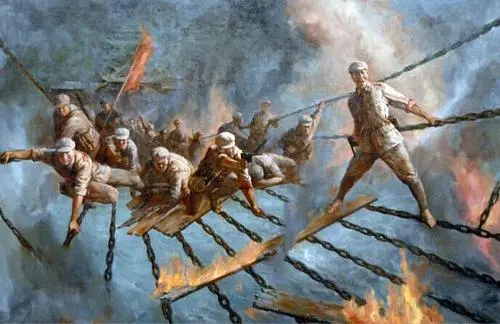 过草地红军历尽千苦的下一联是什么？