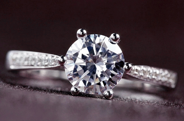 银ag925合成碳硅石戒指莫桑钻多少钱一克?