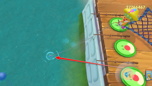 《摩尔庄园》里的带鱼在哪钓？