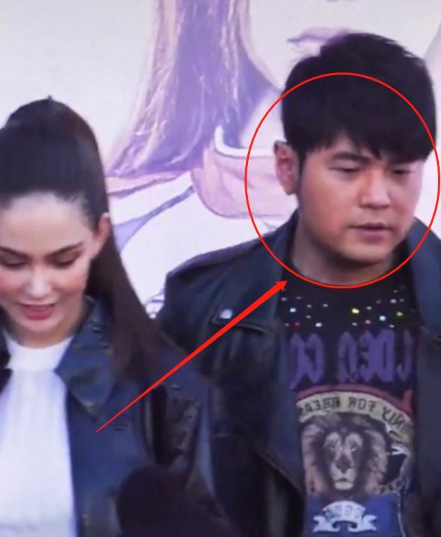 周杰伦变胖后和钱枫撞脸了吗?
