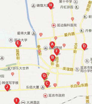 延吉市在哪里有建设银行?