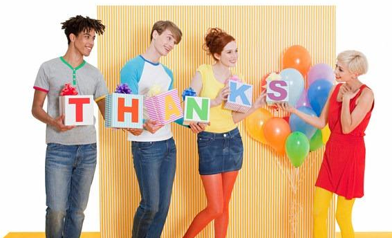 谢谢的英文是什么????