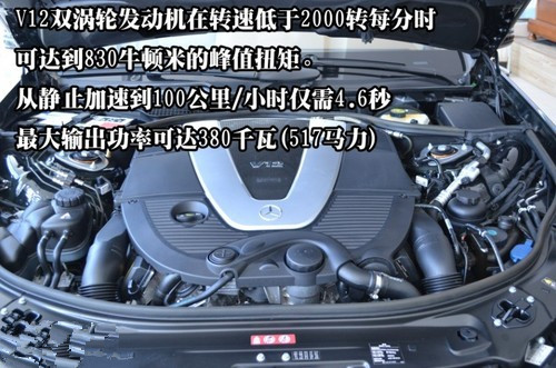 奔驰S600中的V12是什么意思?