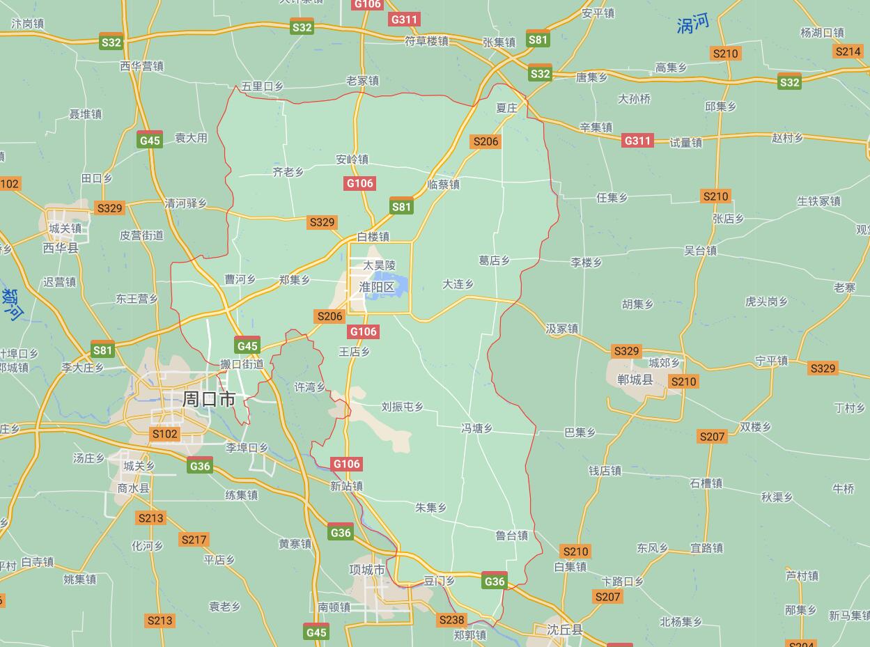 淮阳县属于哪个市?