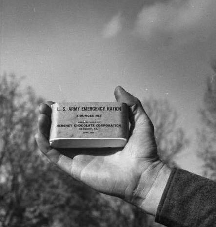 美军“噩梦”:最难吃的巧克力“D口粮”?