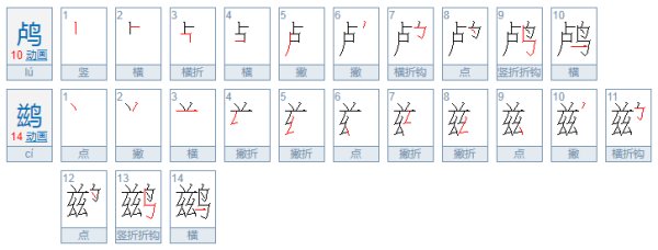 捕鱼的鸟 鸬鹚怎么读?