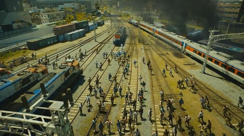 在电影《釜山行》中,丧尸病毒是怎么来的,为什么传播这么快?