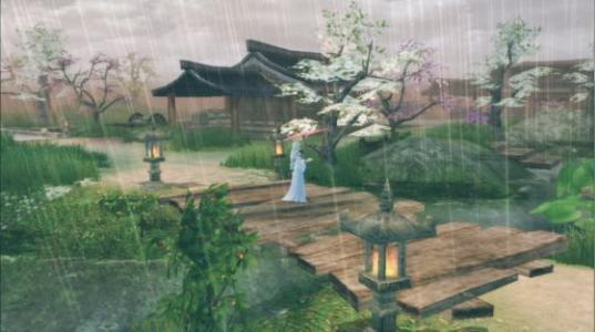 草色遥看近却无的意思是什么