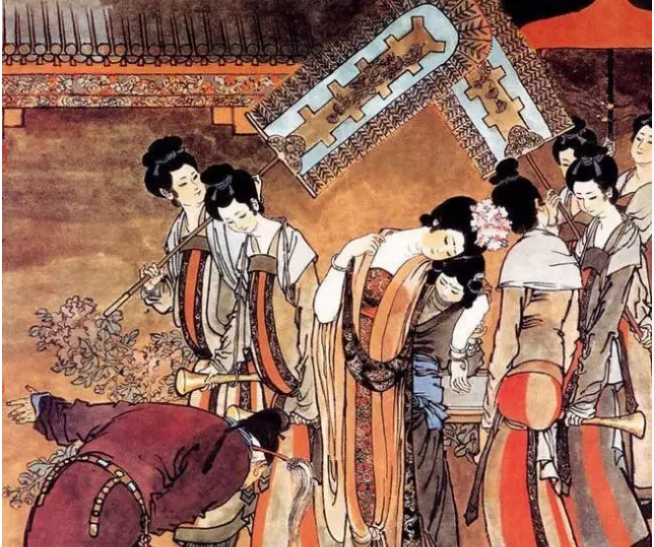 六宫粉黛无颜色。是什么意思?