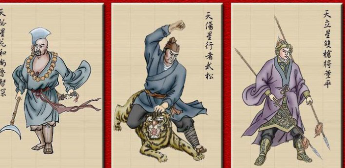 梁山108将排名及绰号是什么?