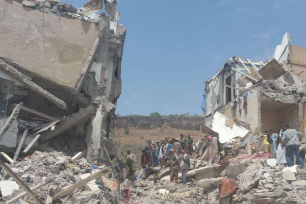 世界文化遗产萨那古城多处受损,受损程度严重吗?