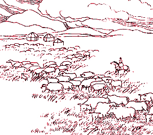 “风吹草低见牛羊”出自哪首诗?