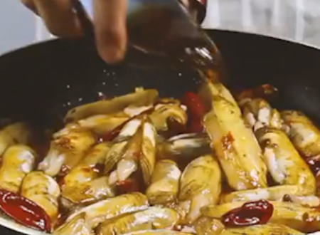 炒蛏子怎么炒好吃