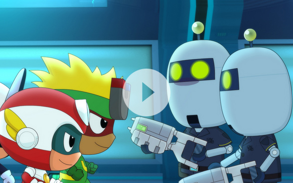 《开心宝贝5》中黑博士脸边那红红的是什么?