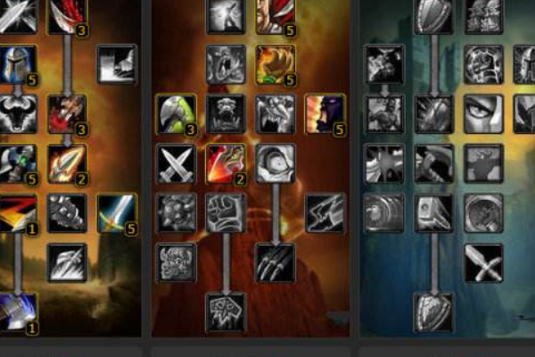 魔兽世界天赋在哪点?