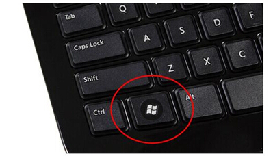 Win8“运行”在哪里？Win键是哪个键