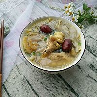 凤尾菇鸡汤怎么做好吃又简单，做法图解分