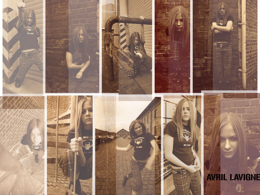 艾薇儿高清图片10张。要酷。