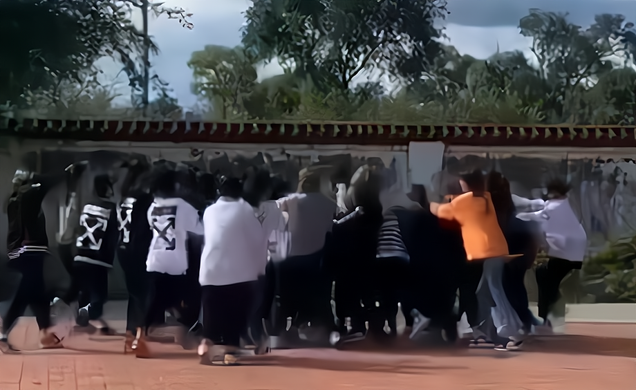 30多名女高中生街头斗殴，教育局局长校长12人被处分，这是躺枪吗？