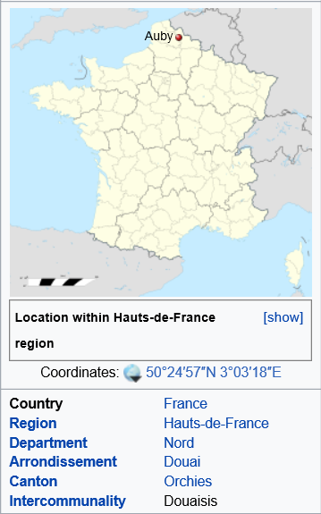 Auby是什么意思 《法语助手》法汉