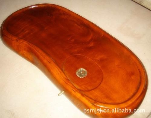 鉴定茶盘所使用的红木种类？