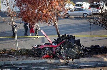 保罗·沃克车祸事件的车祸过程