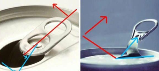 胡彦斌呼吁厂商易拉罐扣环往外开,易拉罐曾是往外开的,何时变成了往里开?