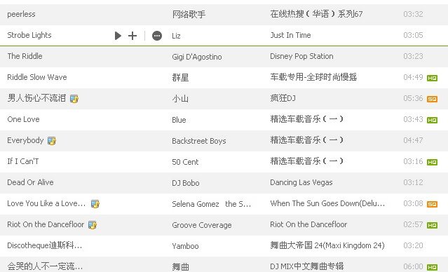 谁推荐几首劲爆的歌曲~比如像(渴死的鱼DJ加快)这样的歌。