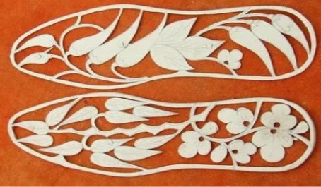 鞋垫是怎么绣的