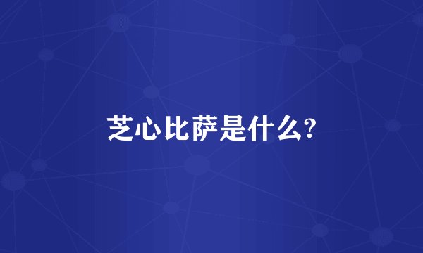 芝心比萨是什么?
