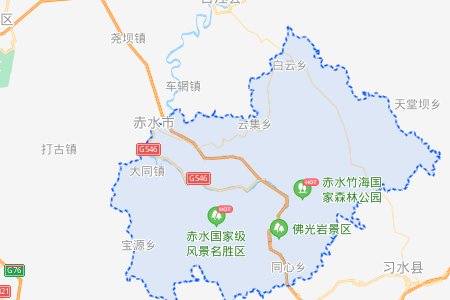 赤水在贵州的哪个市？在什么位置？