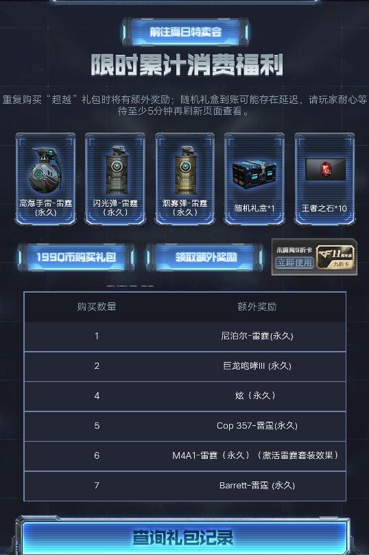 cf雷霆套装全要大概多少钱