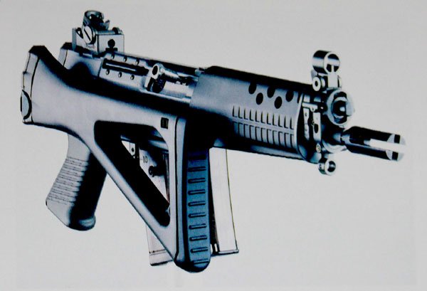 SG550突击步枪的性能参数