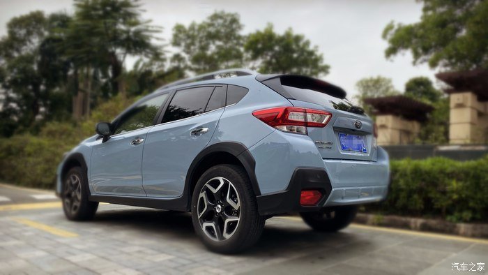 斯巴鲁XV29000公里绝不后悔的选择,改装前立帖留念