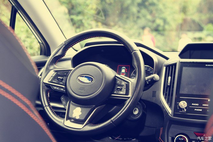 斯巴鲁XV29000公里绝不后悔的选择,改装前立帖留念