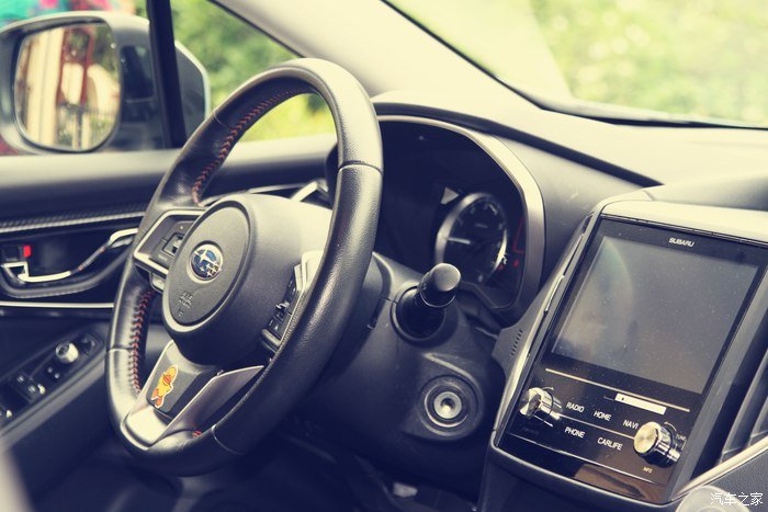 斯巴鲁XV29000公里绝不后悔的选择,改装前立帖留念