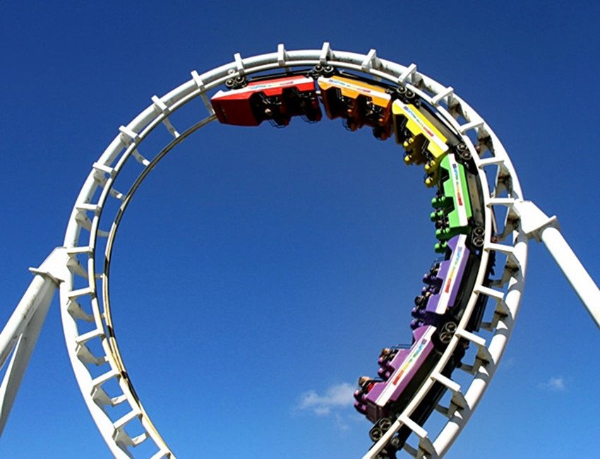 全红婵睁眼坐了6次过山车，你觉得她的胆子大吗？