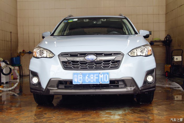 斯巴鲁XV29000公里绝不后悔的选择,改装前立帖留念