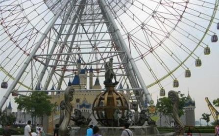 全球最大水上摩天轮，苏州金鸡湖摩天轮，是少女的摩天轮梦吗？