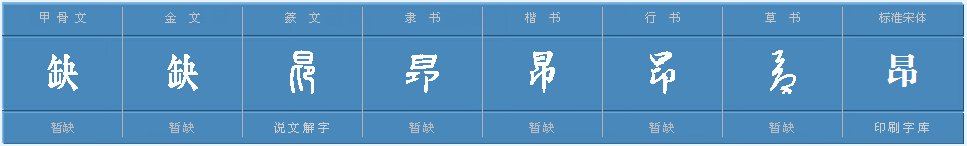昂这个字怎么读
