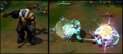 英雄联盟梅花国王有没有特效？