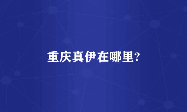 重庆真伊在哪里?