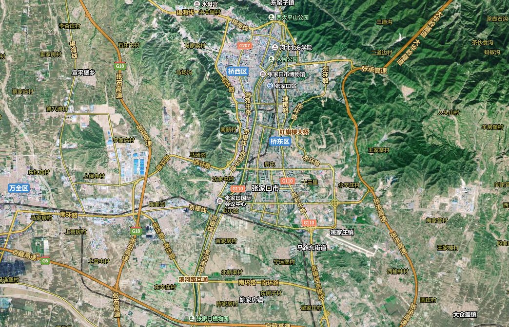 张家口地图语音导航