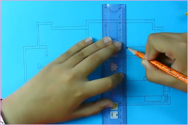 怎样画房子的结构图