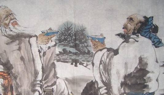 《饮酒其五》繁体诗是什么?