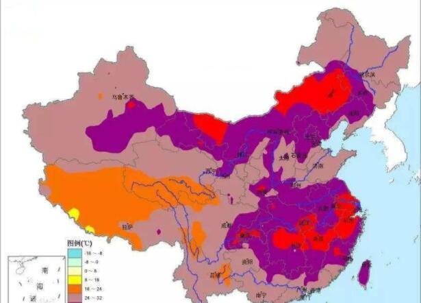 中国四大火炉城市是哪几个？温度是多少？