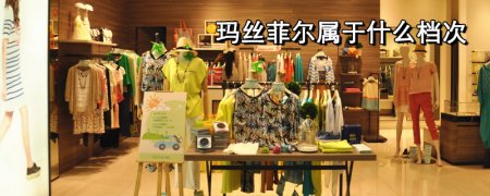 玛丝菲尔属于什么档次