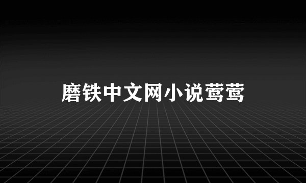 磨铁中文网小说莺莺